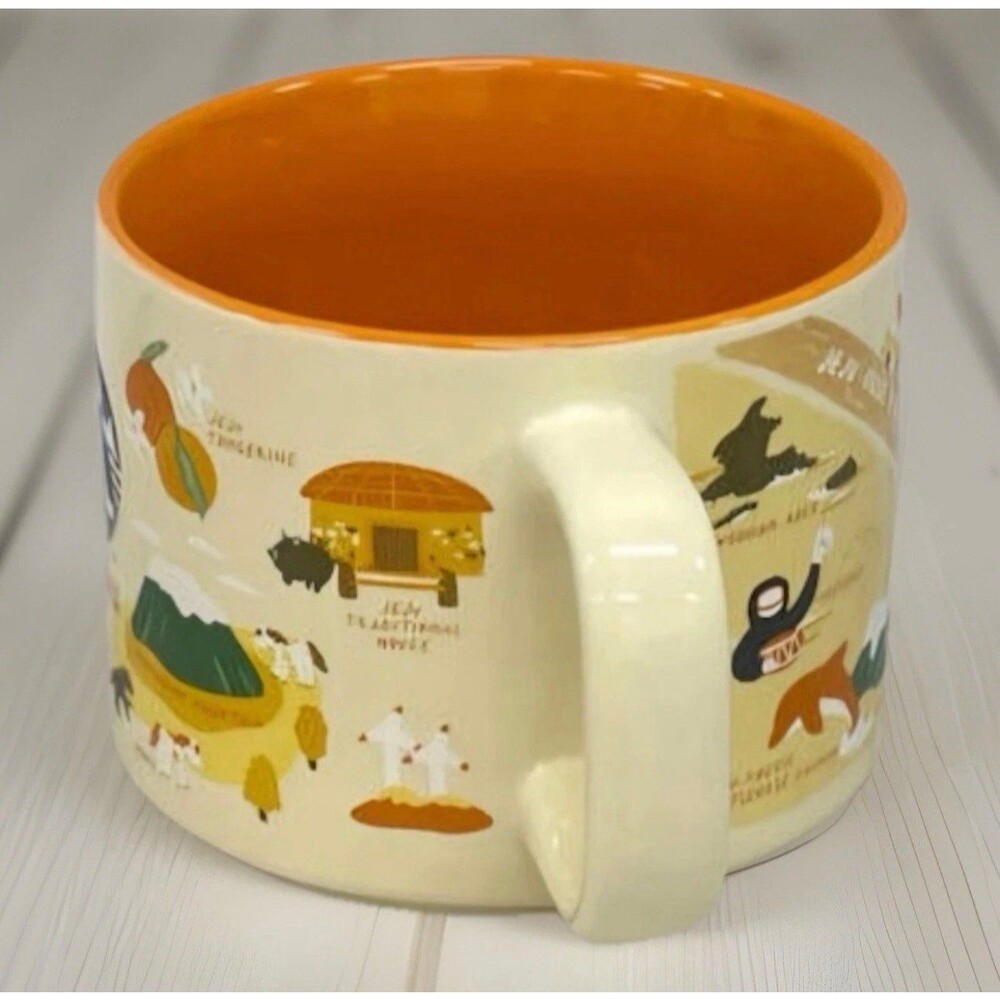 Starbucks Korea Jeju Island Limited Edition Ceramic Mug 12oz City Coffee Cup New - Picture 4 of 6
